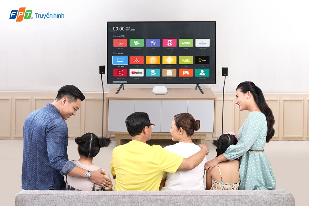 Lắp truyền hình FPT  thỏa sức với gần 200 kênh truyền hình nội dung phong phú