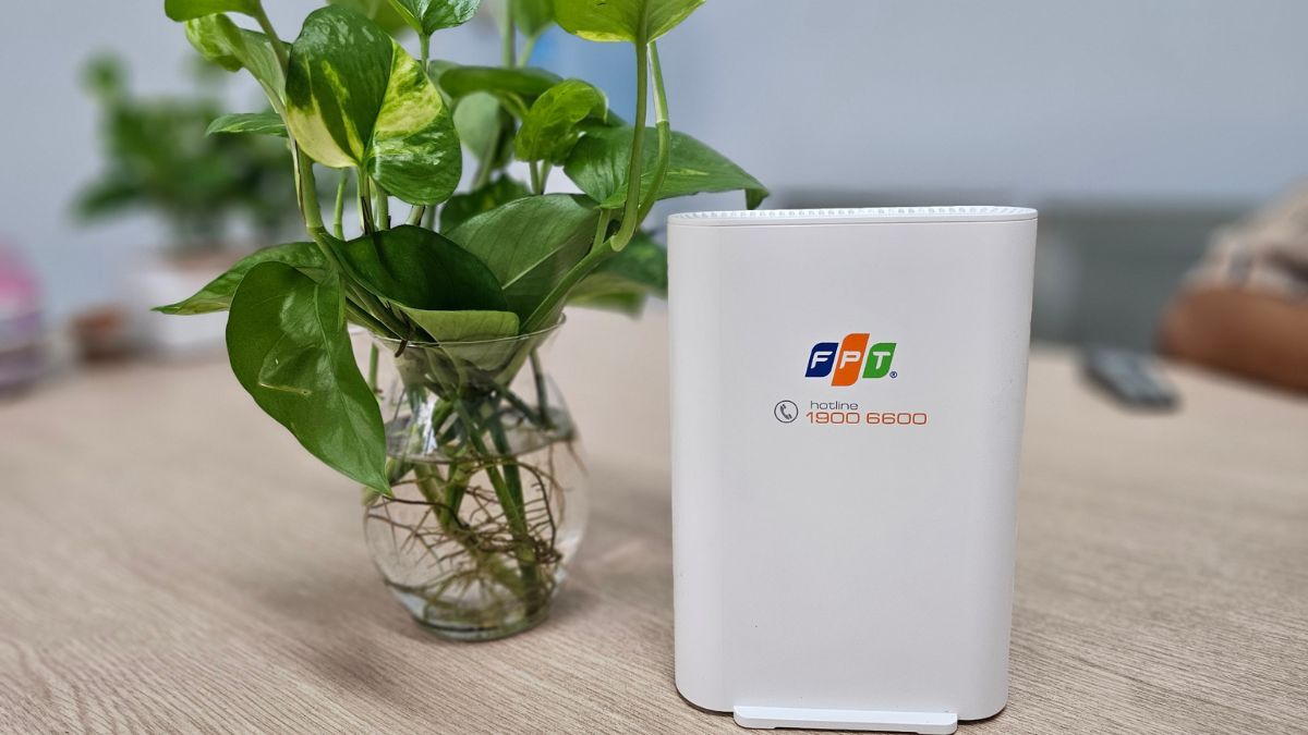 Mesh Wifi 6 AX3000CV2 khi lắp mạng FPT